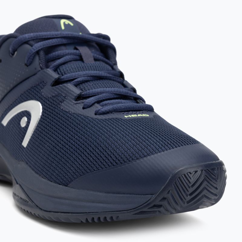 HEAD Revolt Evo 2.0 Clay navy/ lime férfi teniszcipő 7