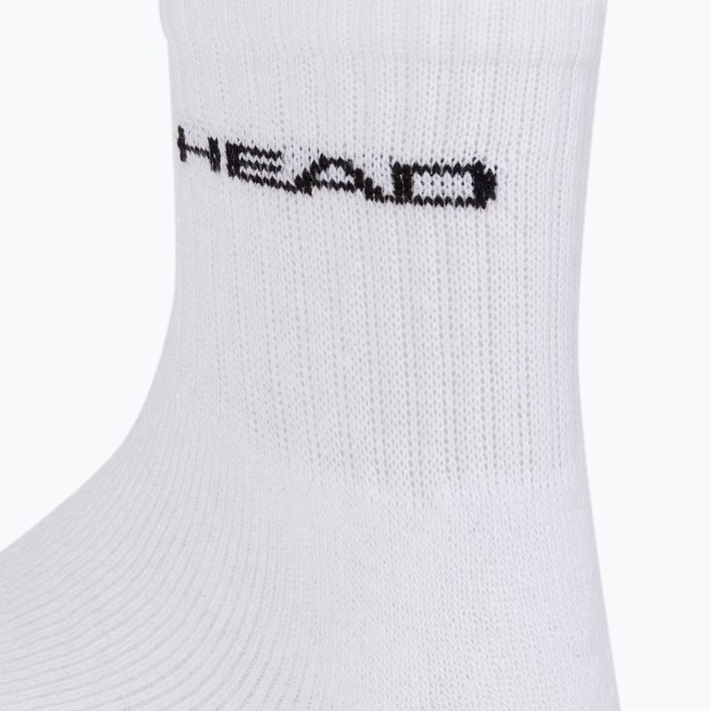 Teniszzokni HEAD Tennis 3P Club 3 pár fehér 811914 3