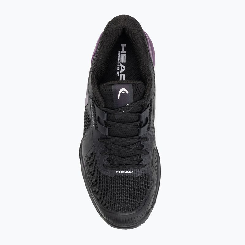 Női teniszcipő HEAD Sprint Pro 4.0 Clay fekete/lila 5