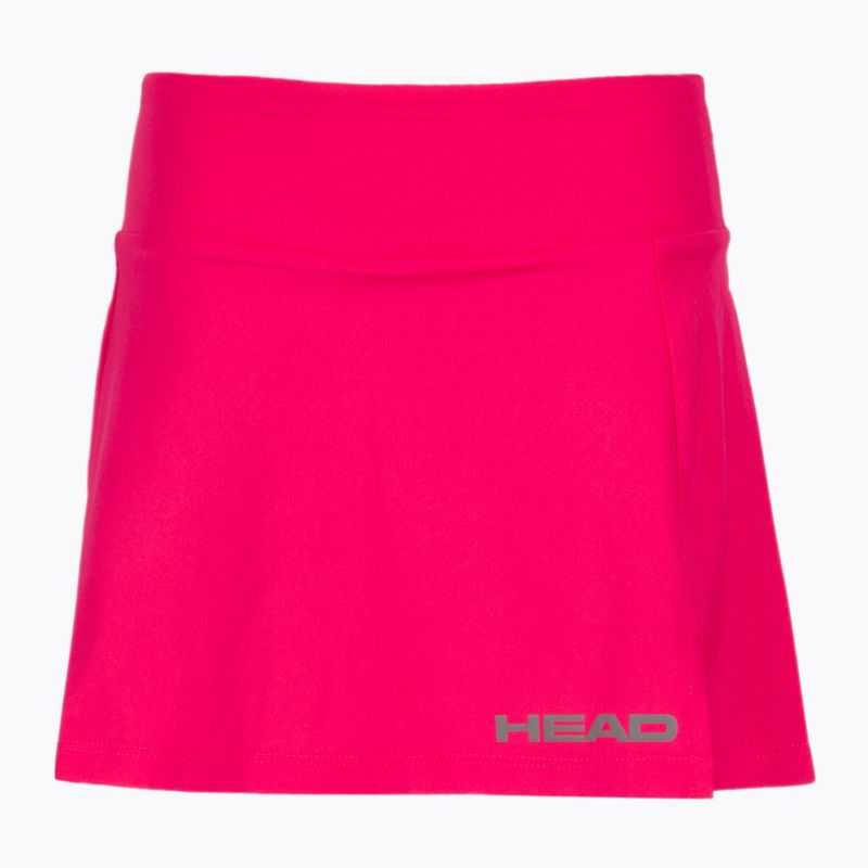 Gyermek tenisz szoknya HEAD Club Basic Skort piros 816459