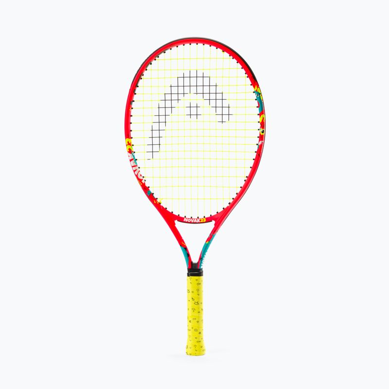 Gyermek teniszütő HEAD Novak 23 piros/sárga 233510