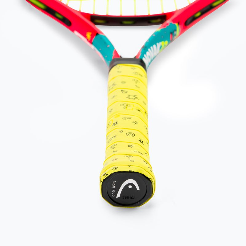Gyermek teniszütő HEAD Novak 23 piros/sárga 233510 3