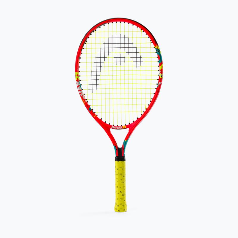 Gyermek teniszütő HEAD Novak 21 piros/sárga 233520