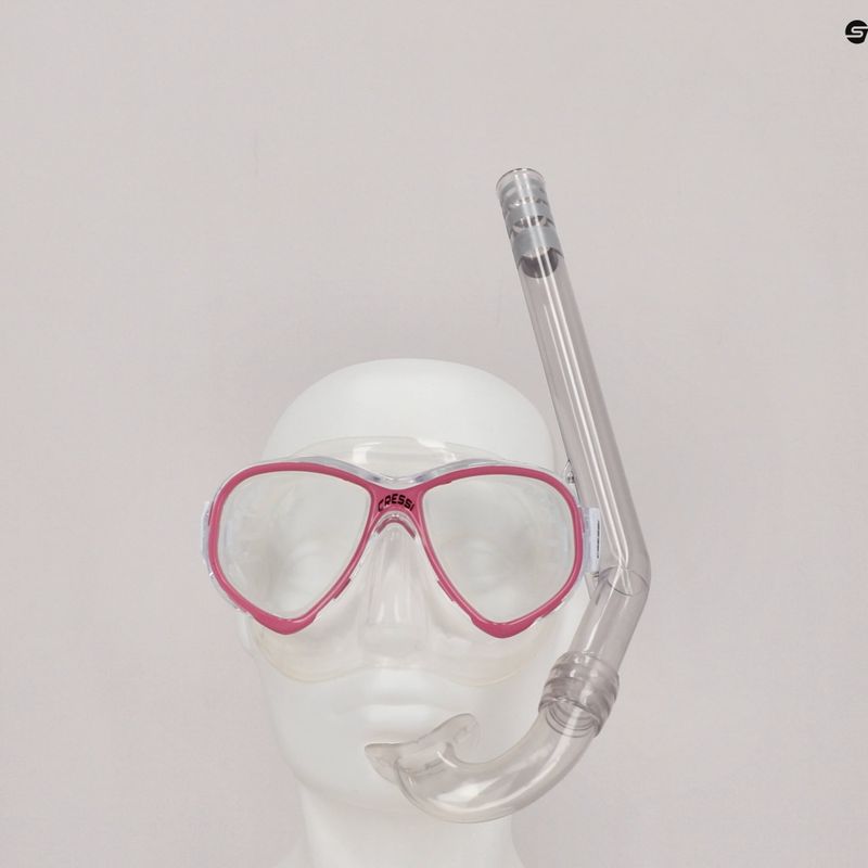 Cressi Perla Baby búvárszett maszk + snorkel rózsaszín DM101240 5