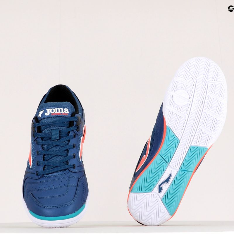 Férfi futballcipő Joma Dribling IN navy coral 10