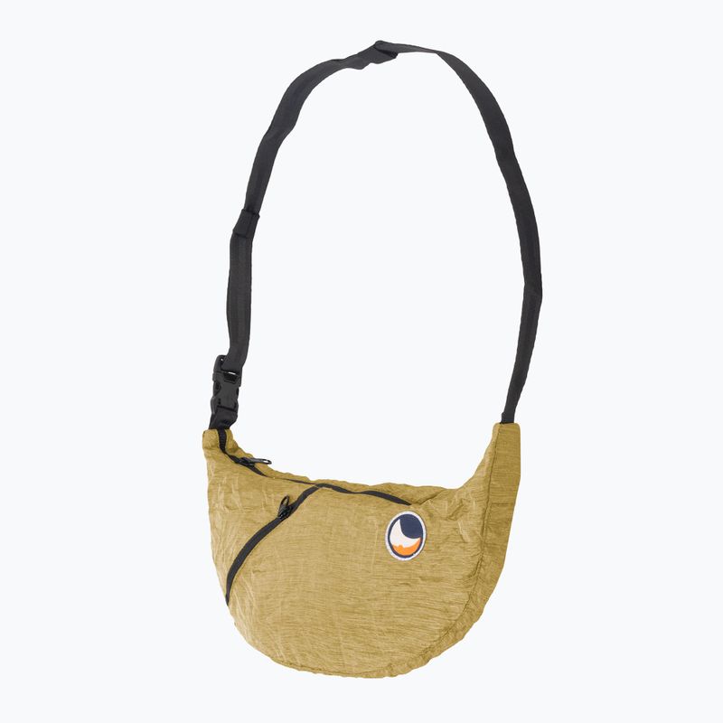 Ticket To The Moon Upcycled Sling válltáska csillogó arany színben 2