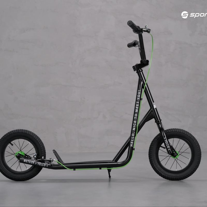 Meteor Yello robogó fekete 9