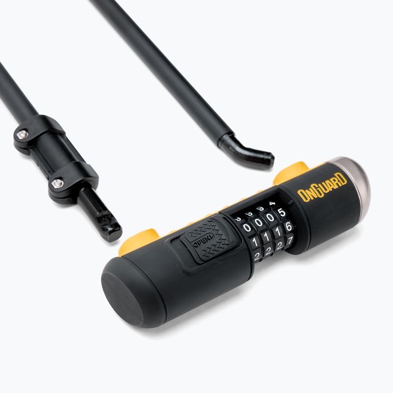 Kerékpár zár OnGuard Combo Mini LS 8014C U-Lock 3