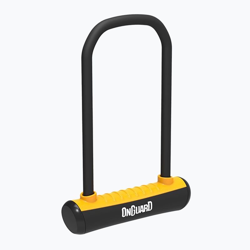 Kerékpár zár OnGuard Neon 8152OR U-Lock black/orange 2
