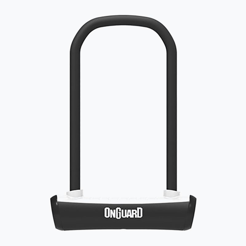 Kerékpár zár OnGuard Neon 8153WH U-Lock black/white