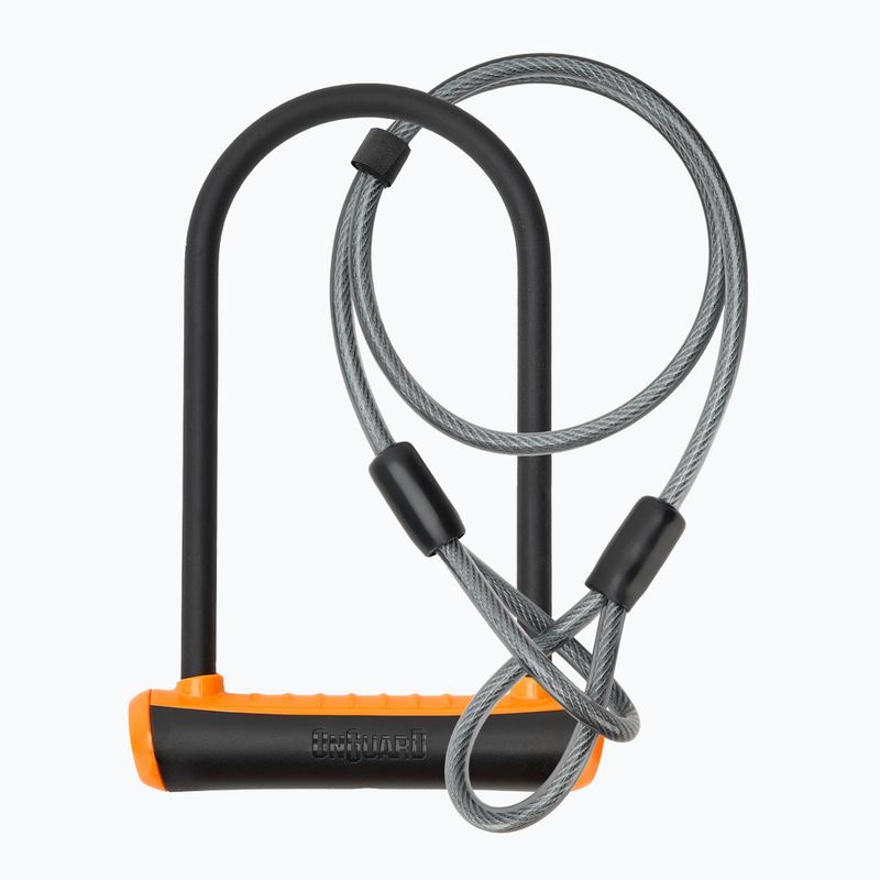 Kerékpár zár OnGuard Neon 8154OR U-Lock black/orange