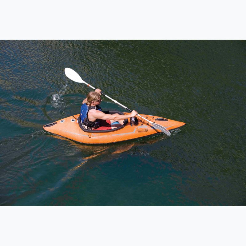 Egyszemélyes felfújható kajak Advanced Elements Lagoon 1 TM with Pump 254 cm orange/gray 8