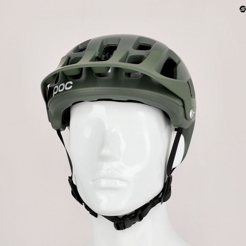 Kerékpáros sisak POC Tectal epidote green metallic/matt 9