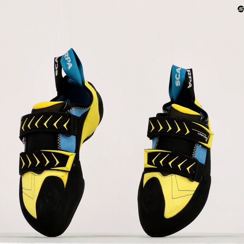 Férfi hegymászócipő SCARPA Vapor V sárga 70040-001/1 9