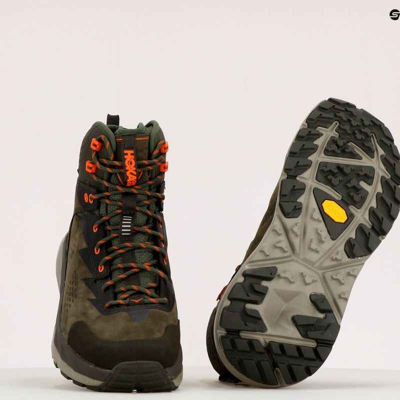 Férfi túrabakancs HOKA Kaha GTX zöld 1112030 9