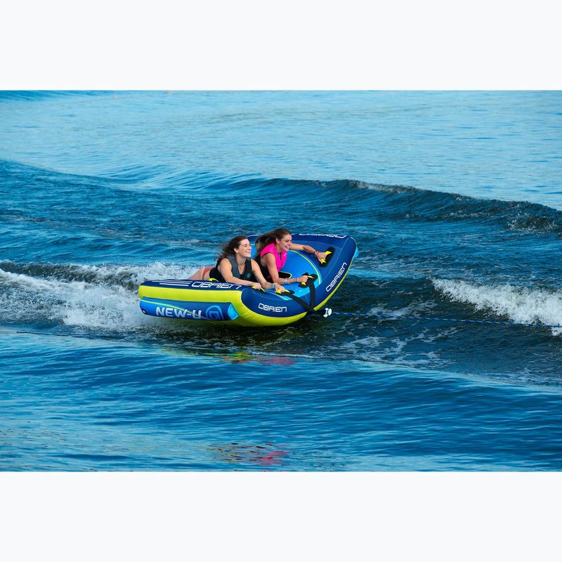 Vontatható vízi fánk O'Brien New-U Towable Tube blue/yellow 6