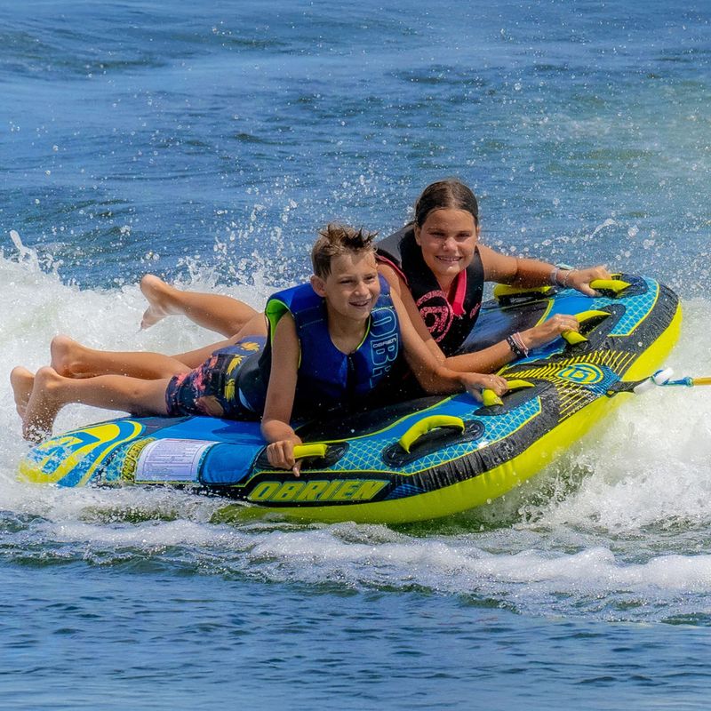 Vontatható vízi fánk O'Brien Speedster 2 Towable Tube blue/yellow 2