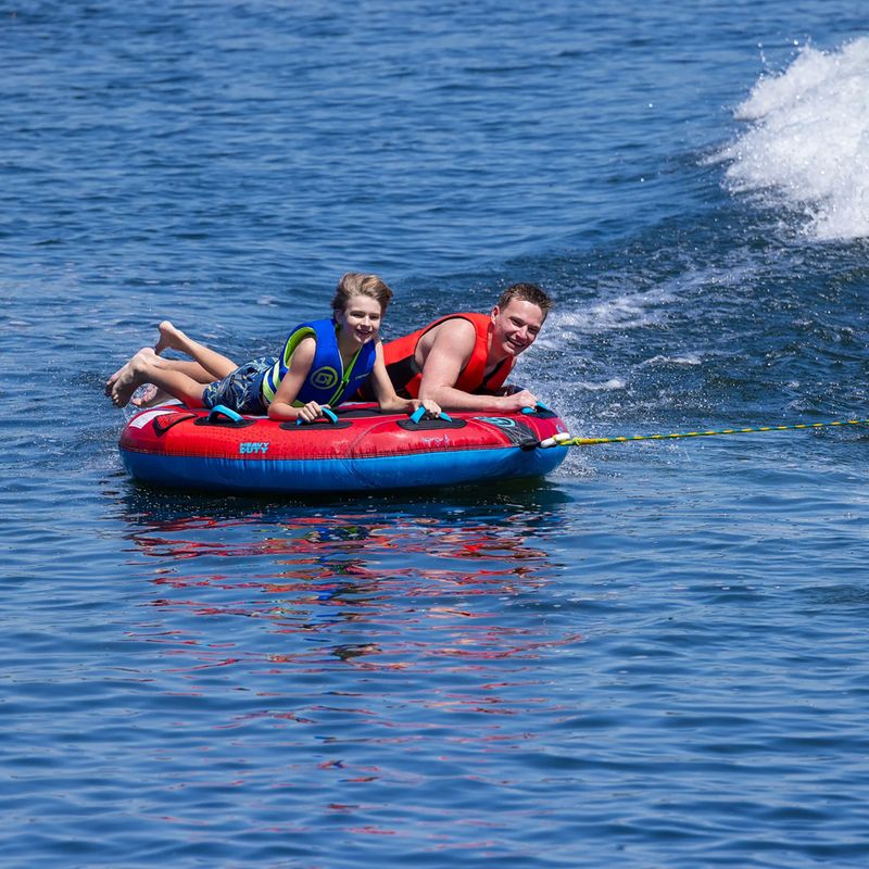 Vontatható vízi fánk O'Brien Super Screamer Boat Tube Red/Blue 7
