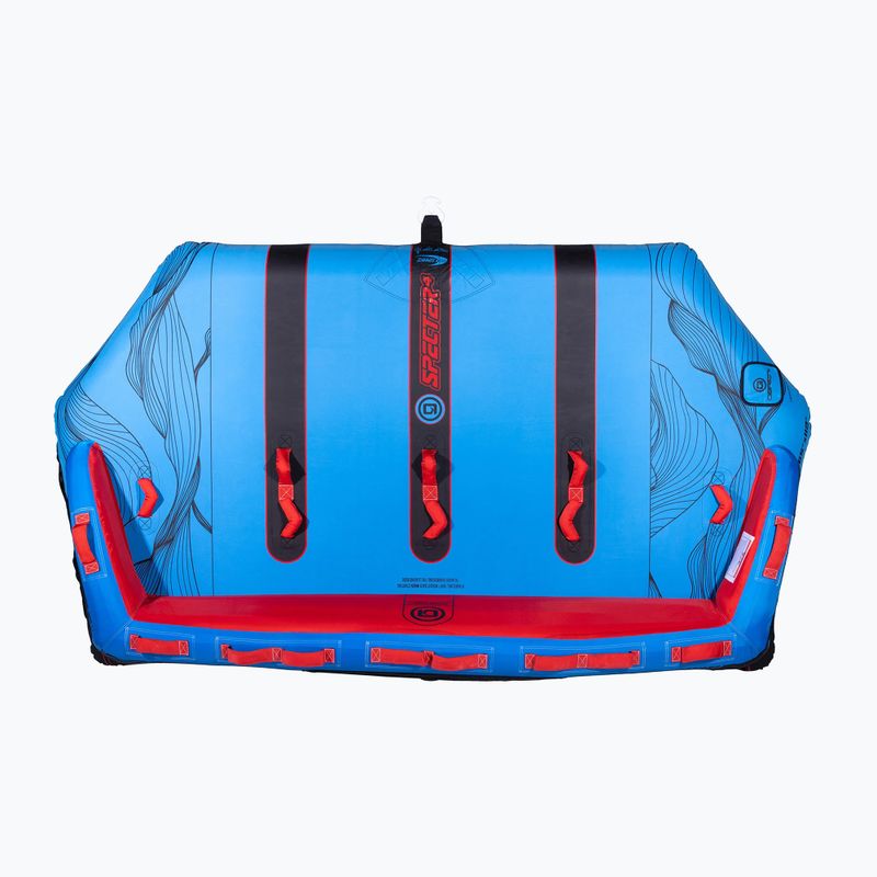 Vontatható vízi fánk O'Brien Specter 4 Towable Boat Tube blue/red 2