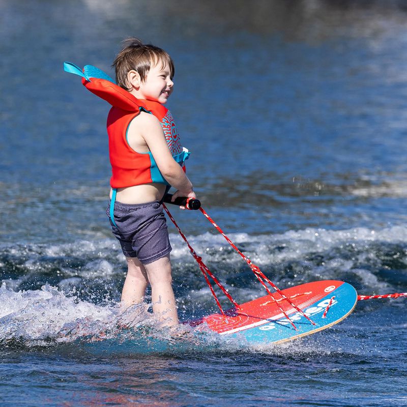 Gyermek vízisí készlet O'Brien Platform Trainer Waterski red/blue 4