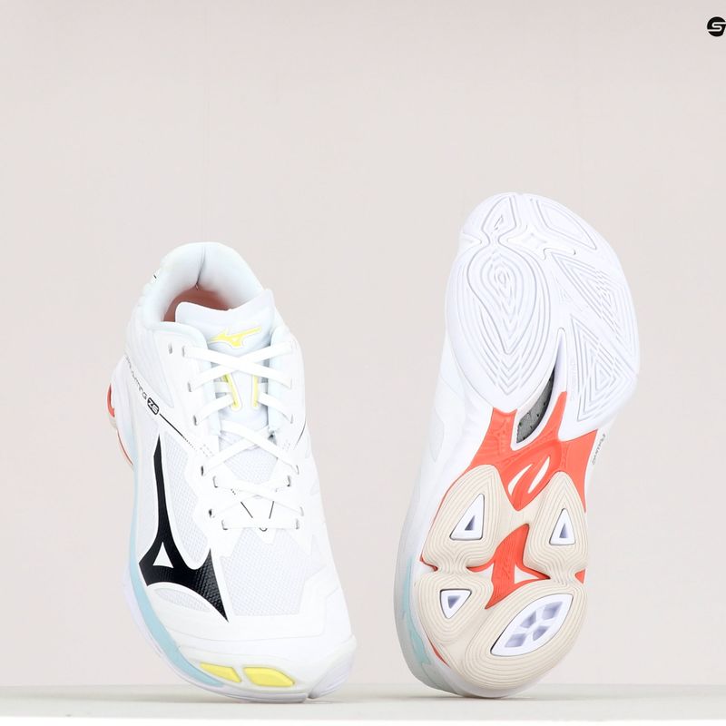Női röplabda cipő Mizuno Wave Lightning Z6 fehér V1GC200010 11