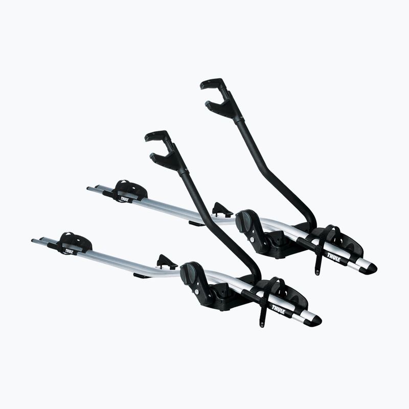 Thule ProRide Twin Pack tetőre szerelhető kerékpártartó ezüst 591040