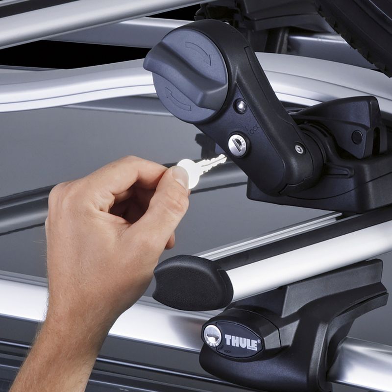 Thule ProRide Twin Pack tetőre szerelhető kerékpártartó ezüst 591040 7