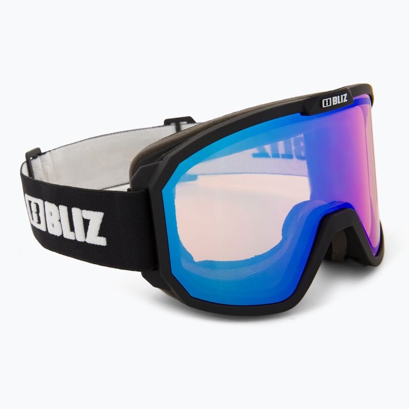 Síszemüveg Bliz Rave matt black/light orange blue multi