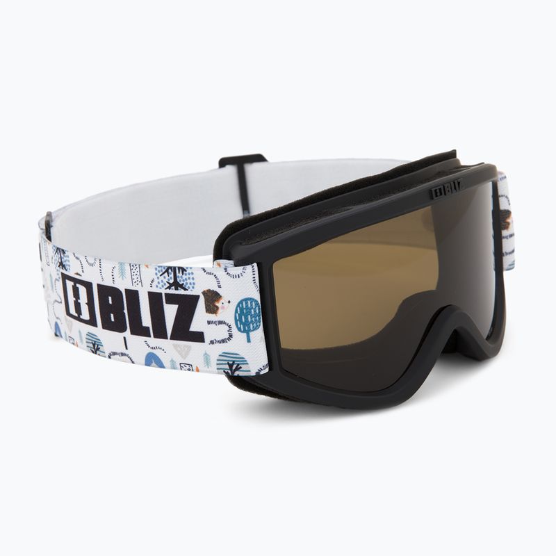 Gyerek síszemüveg Bliz Pixie Jr black/brown