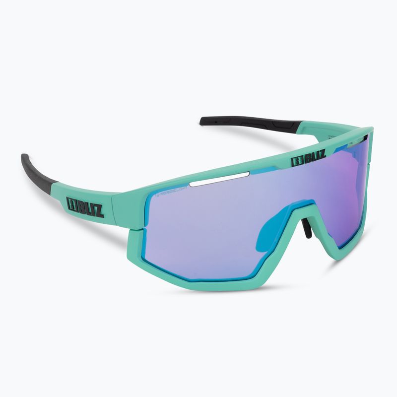 Bliz Fusion Nano Optics Nordic Light S2 kerékpáros szemüveg matt türkiz/begónia/lila kék multi 2