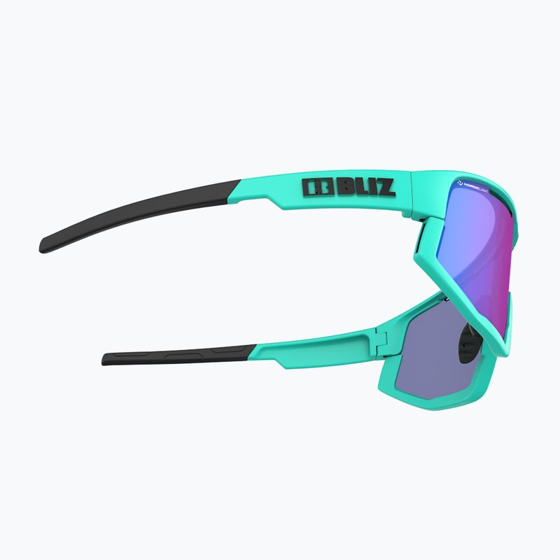 Bliz Fusion Nano Optics Nordic Light S2 kerékpáros szemüveg matt türkiz/begónia/lila kék multi 6