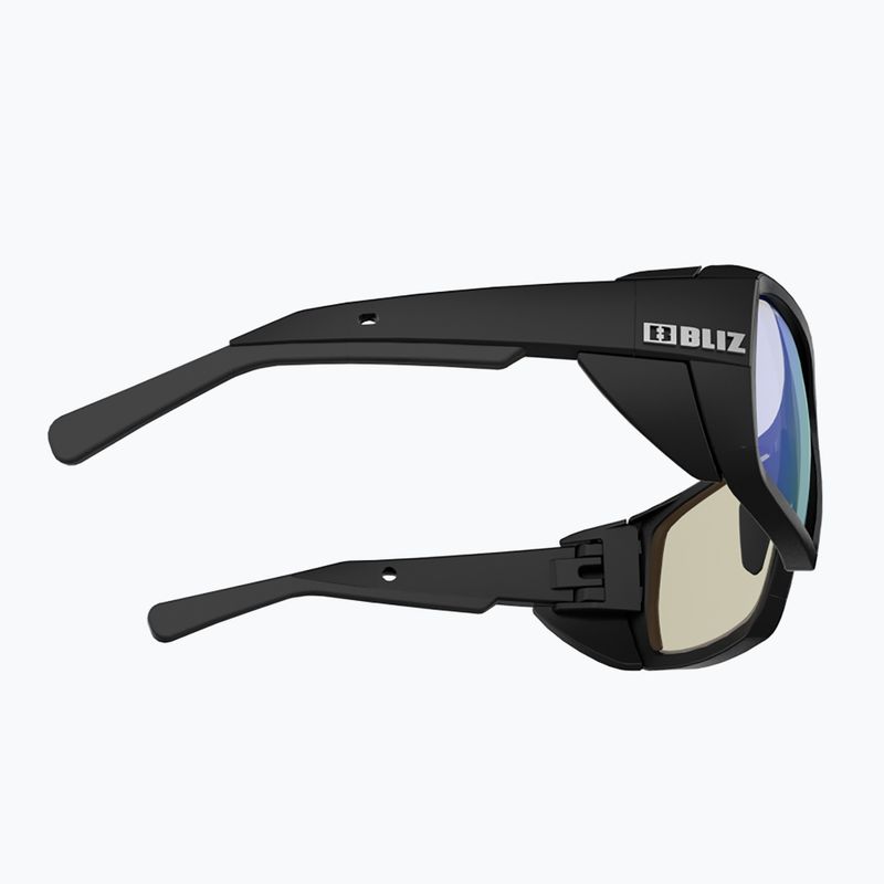 Bliz Peak Nano Optics Fotokróm S2-S4 matt fekete/barna kék multi kerékpáros szemüveg 5