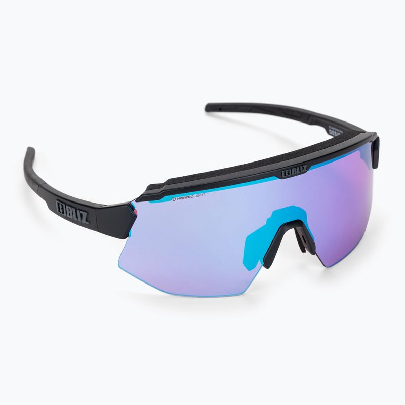 Bliz Breeze Nano Optics Nordic Light kerékpáros szemüveg fekete 52102-14N