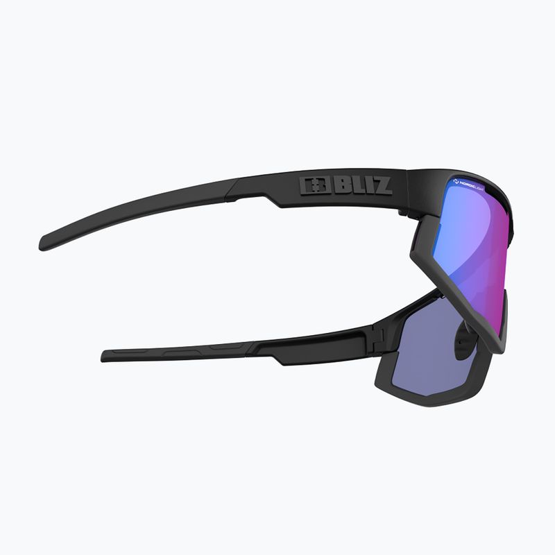 Bliz Vision Nano Optics Nordic Light S2 kerékpáros szemüveg matt fekete/világos begónia/ibolyakék multi 5