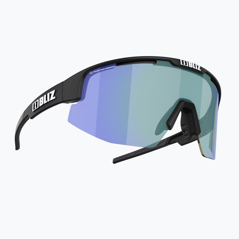 Bliz Matrix Nano Optics Photochromic S1-S3 matt fekete / barna kék multi 52104-13P kerékpáros szemüvegek 5