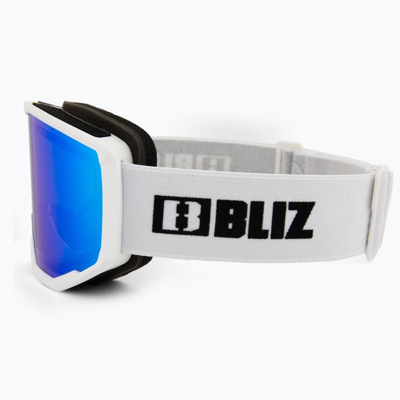 Síszemüveg Bliz Spark white/smoke&blue 4