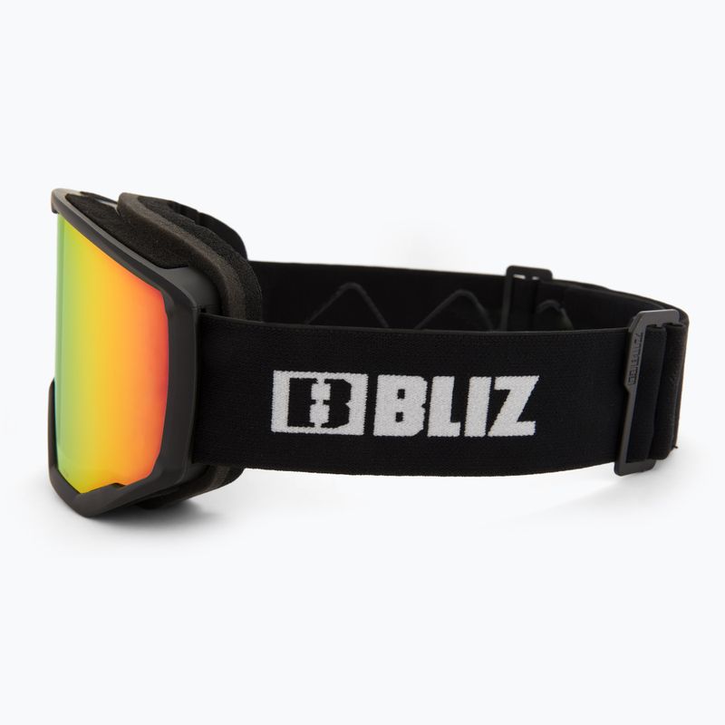 Síszemüveg Bliz Spark black/brown&red 4