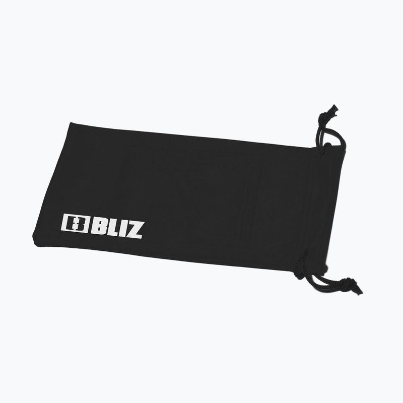 Bliz Breeze S3+S2 átlátszó sötétszürke/barna piros multi/narancssárga kerékpáros szemüveg 8