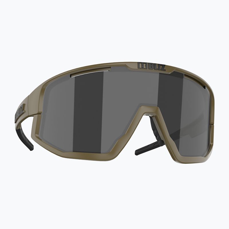 Napszemüveg Bliz Vision matt camo green/smoke/silver mirror