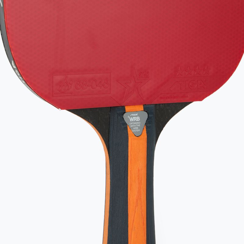 Pingpongütő STIGA Vision 4-Star black/red 5