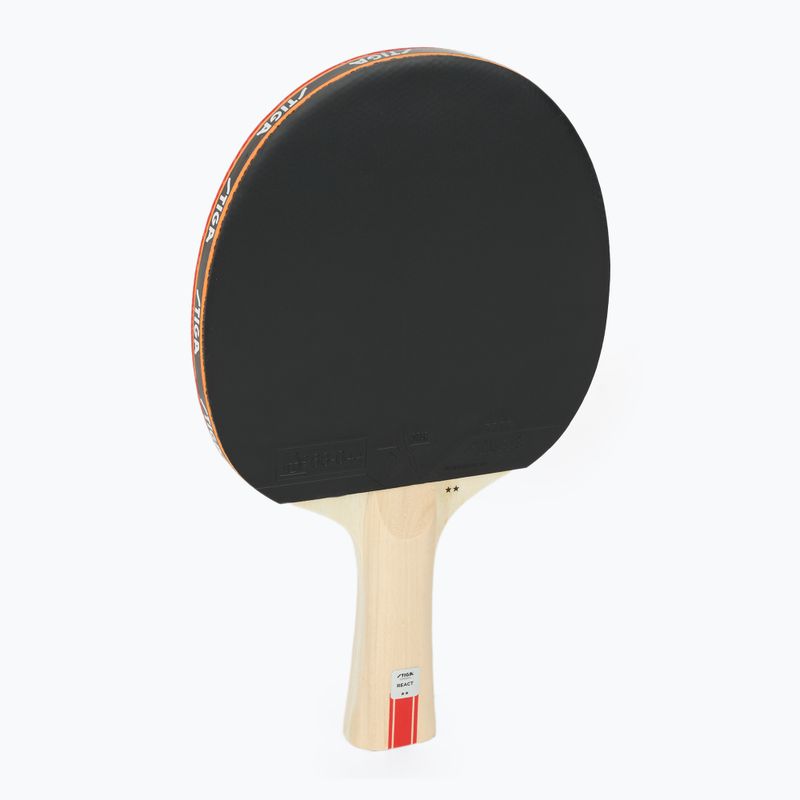 Pingpongütő STIGA React 2-Star black/red 7