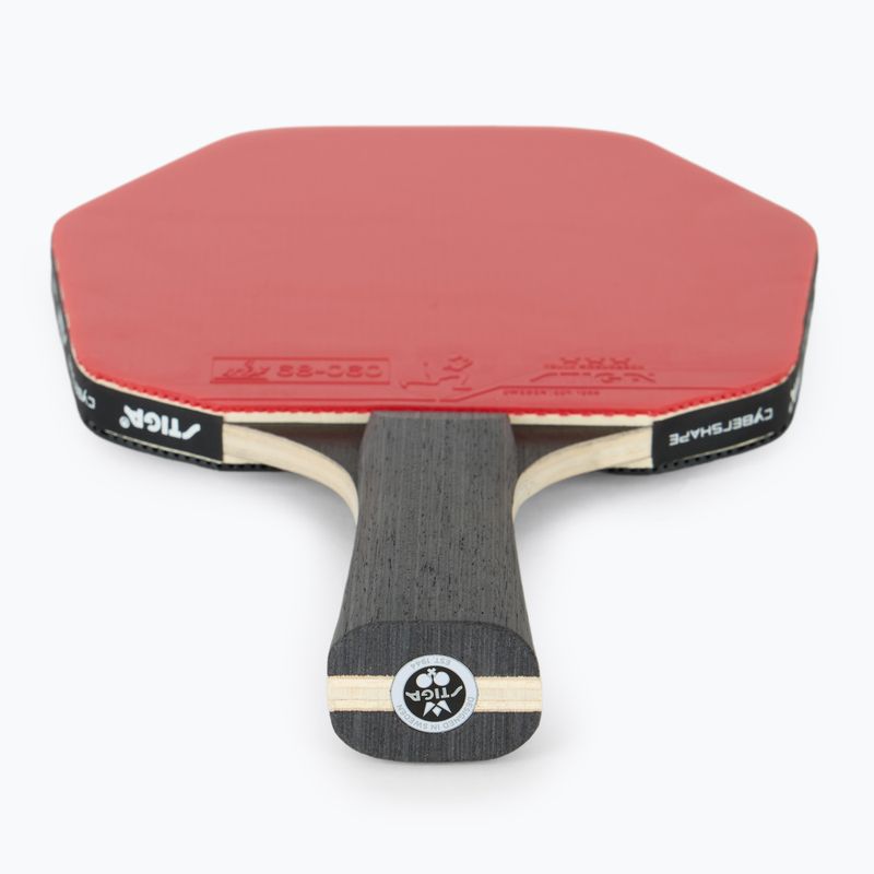 Asztalitenisz ütő STIGA Cybershape Future 3-Star black/red 2