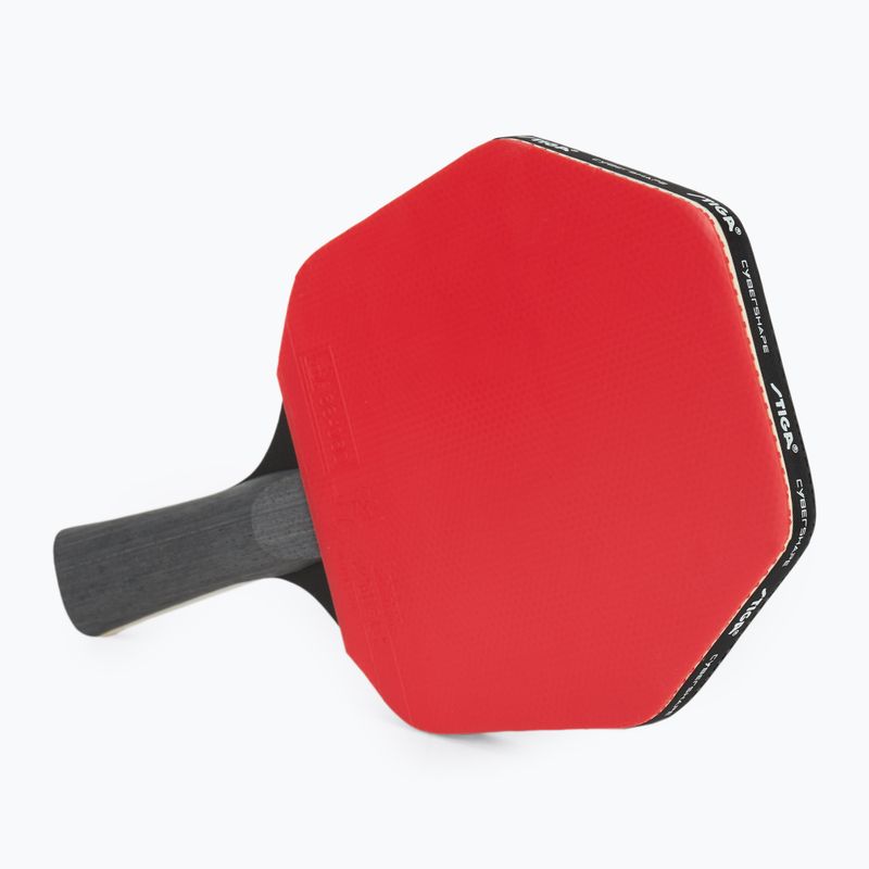 Asztalitenisz ütő STIGA Cybershape Future 3-Star black/red 3