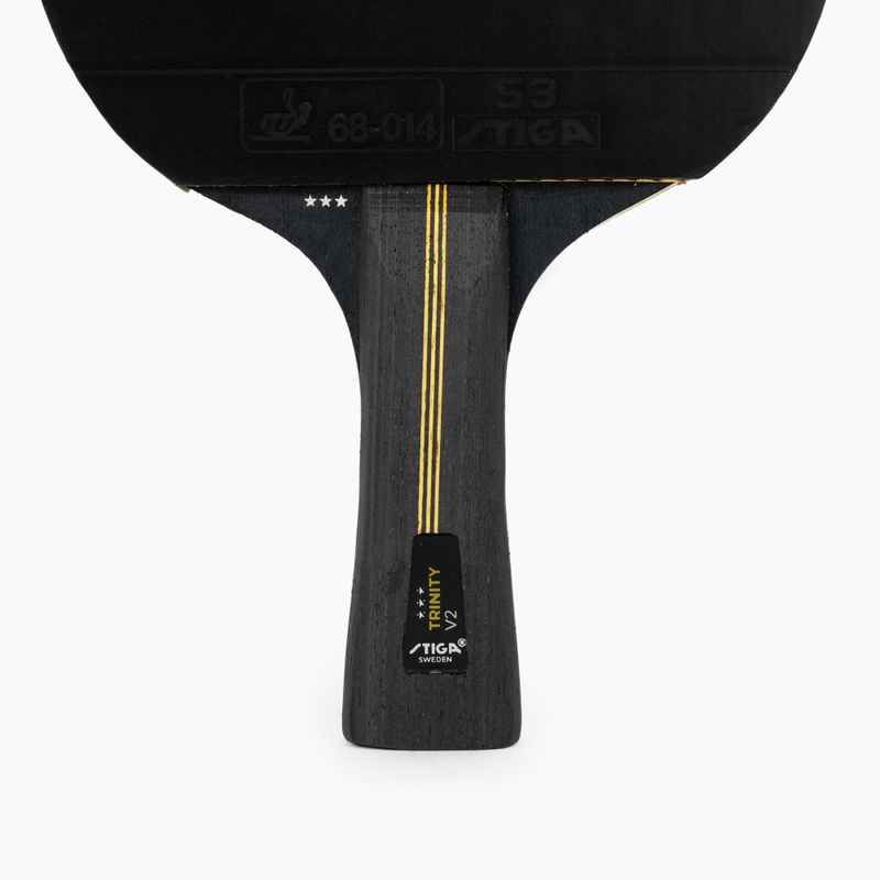 Pingpongütő STIGA Trinity V2 3-Star black/red 4