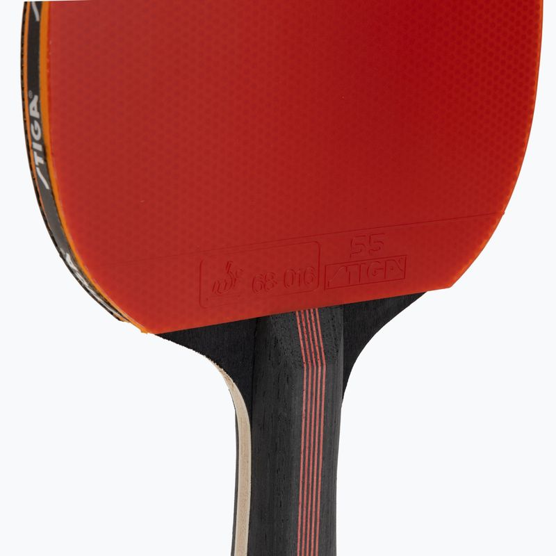 Pingpongütő STIGA Flexure V2 5-Star black/red 5