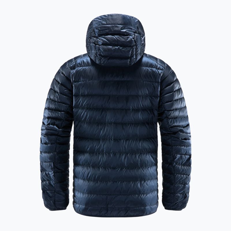 Férfi pehelykabát Haglöfs Roc Down Hood navy blue 604682 2