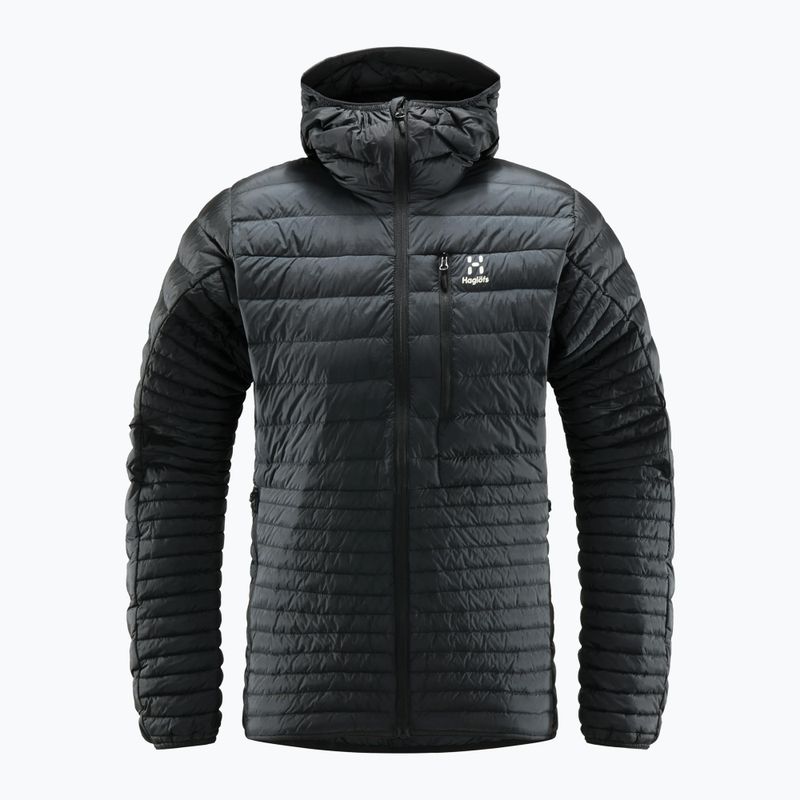 Férfi pehelypaplan Haglöfs Micro Nordic Down Hood fekete 605047