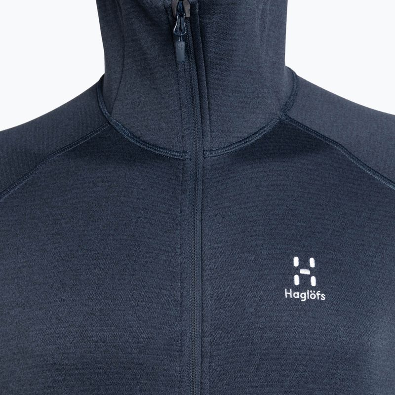 Férfi trekking pulóver Haglöfs Skuta Hood navy blue 605071 3