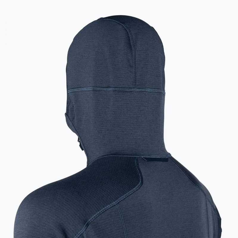 Férfi trekking pulóver Haglöfs Skuta Hood navy blue 605071 5