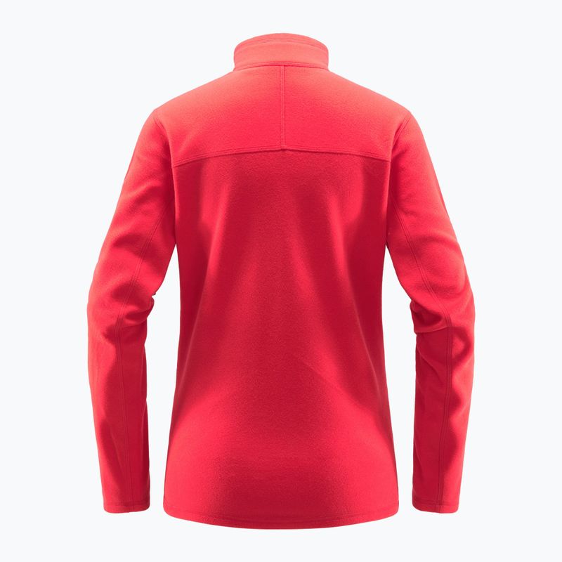 Női Haglöfs Buteo Mid fleece pulóver piros 605074 6